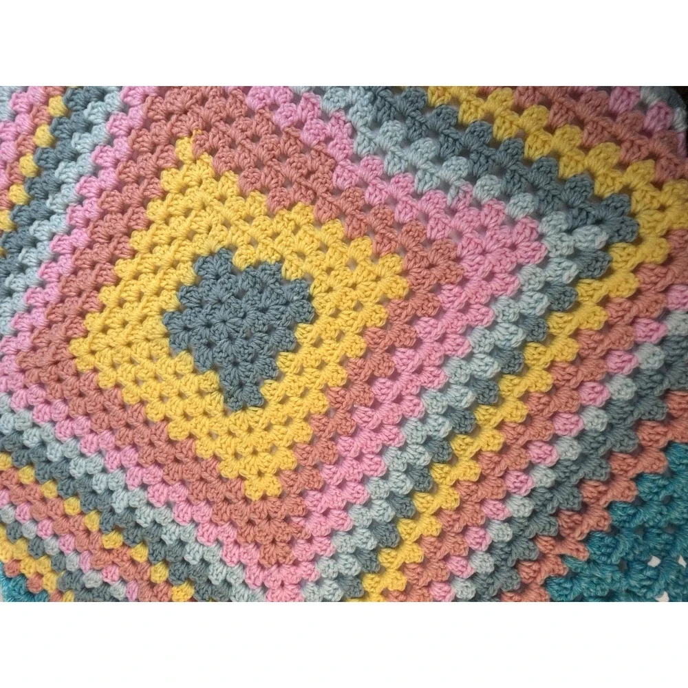 Handmade Crochet Baby Blanket 37